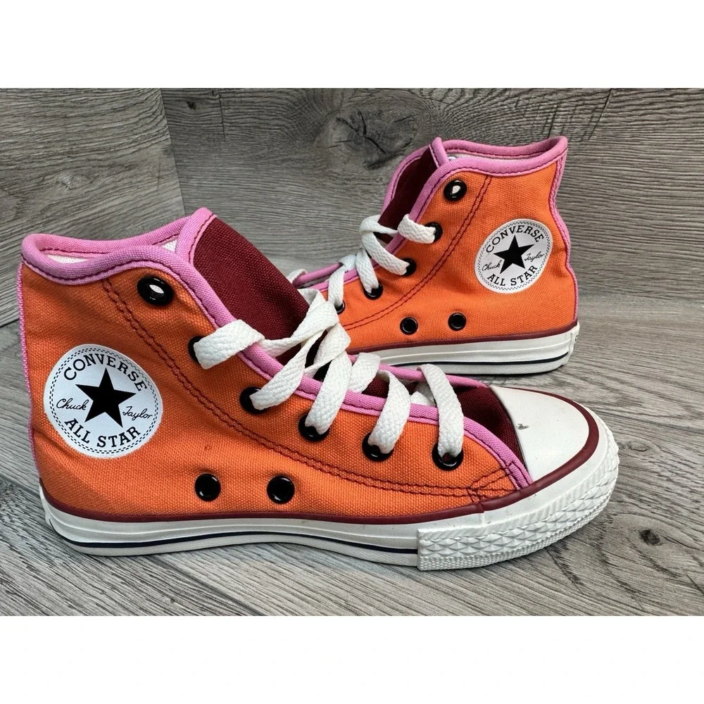 Converse Kids' Chuck Taylor All Star Canvas High Top Shoes Sneakers Size 12